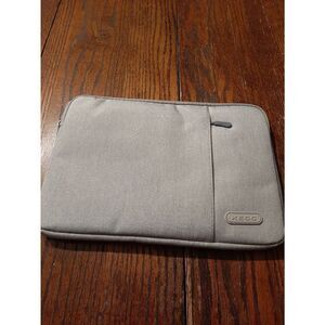 New KECC Grey 13" Computer Laptop Chrome Book Mac Tablet Canvas Padded Sleeve